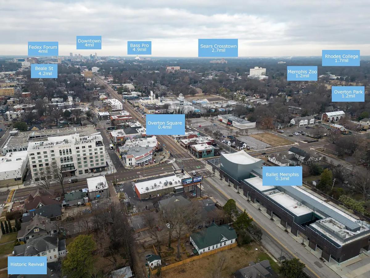 Historic Revival King Bed Midtown Memphis 66 Fast Wifi Free Parking Yes Pets Villa Exterior foto
